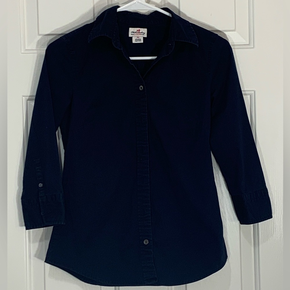 J. Crew Button Down 3/4 Length Shirt